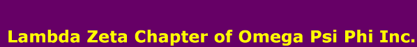 Lambda Zeta Chapter of Omega Psi Phi Inc.